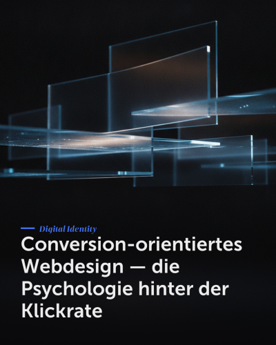 Conversion-orientiertes Webdesign — die Psychologie hinter der Klickrate