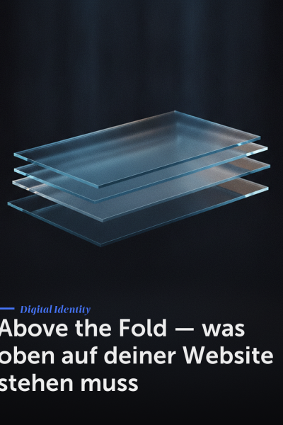 Above the Fold — was oben auf deiner Website stehen muss
