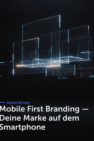 Mobile First Branding — Deine Marke auf dem Smartphone