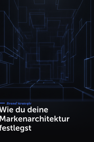Wie du deine Markenarchitektur festlegst