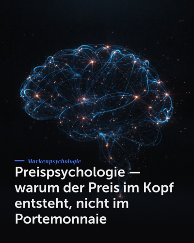 Preispsychologie — warum der Preis im Kopf entsteht, nicht im Portemonnaie