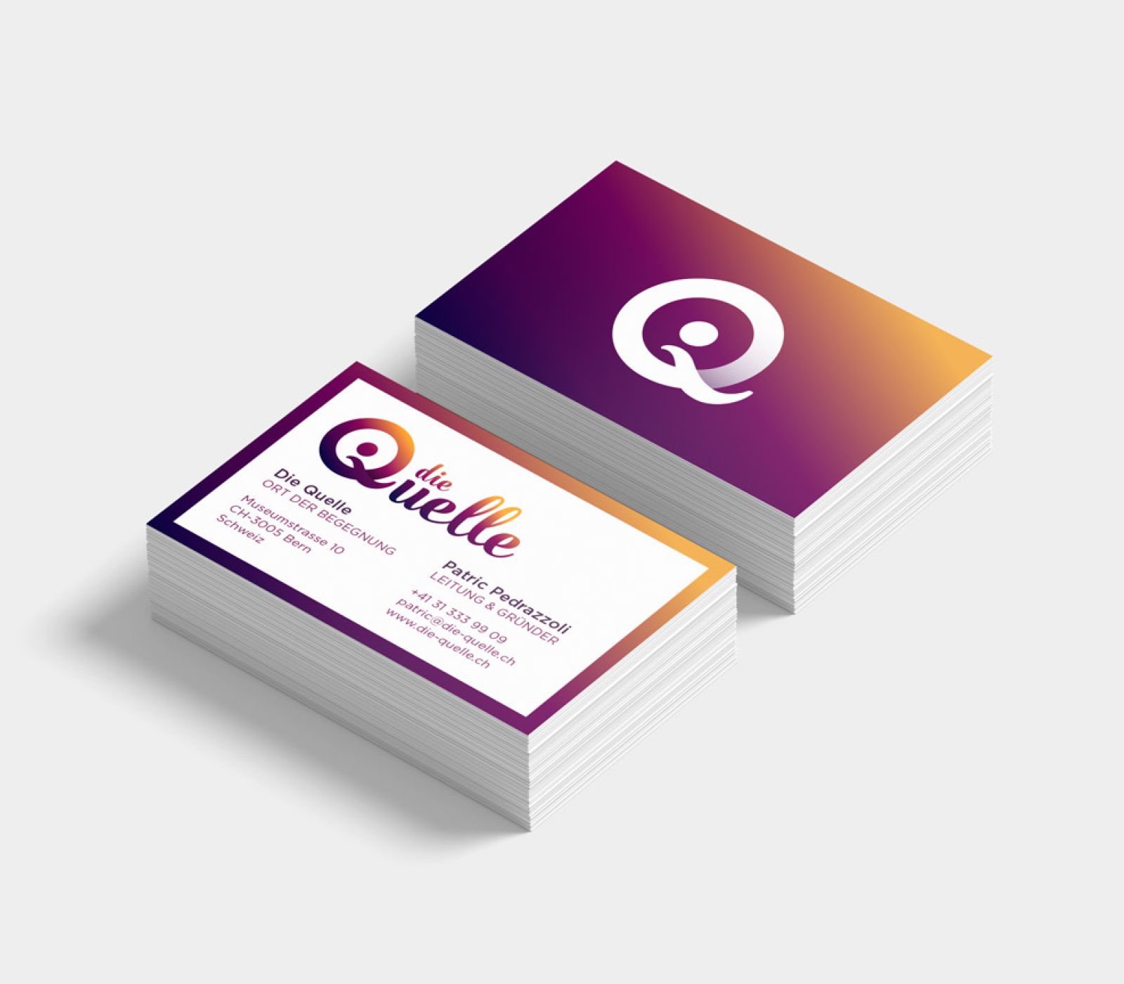 Die quelle mit frischem Corporate Design und starker Webpräsenz