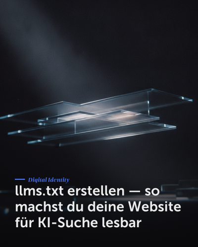 llms.txt erstellen — so machst du deine Website für KI-Suche lesbar