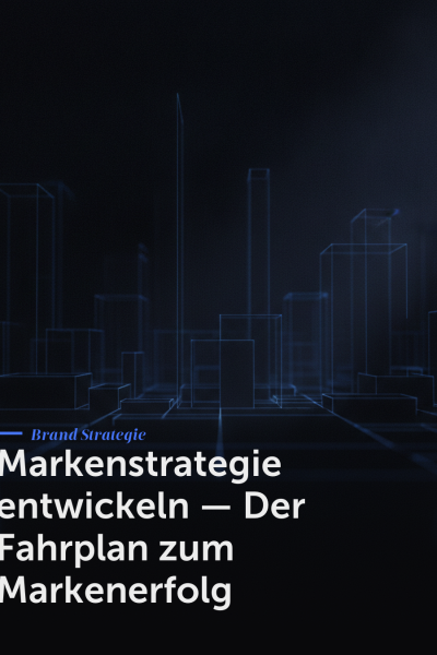 Markenstrategie entwickeln — Der Fahrplan zum Markenerfolg
