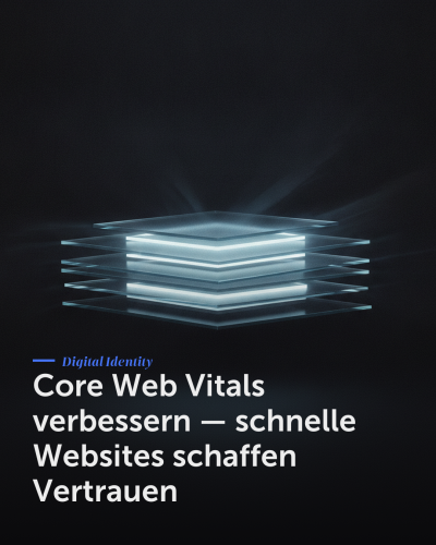 Core Web Vitals verbessern — schnelle Websites schaffen Vertrauen