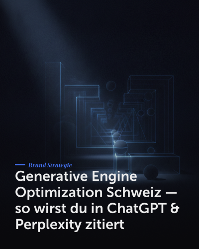 Generative Engine Optimization Schweiz — so wirst du in ChatGPT und Perplexity zitiert