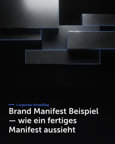 Brand Manifest Beispiel — wie ein fertiges Manifest aussieht