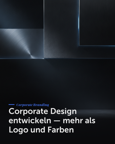 Corporate Design entwickeln — mehr als Logo und Farben