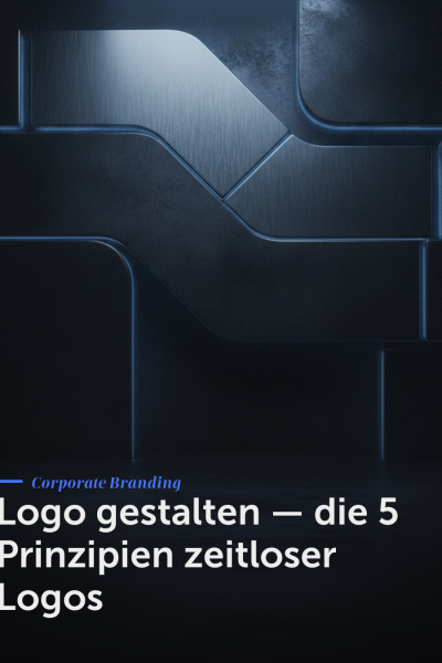 Logo gestalten — die 5 Prinzipien zeitloser Logos