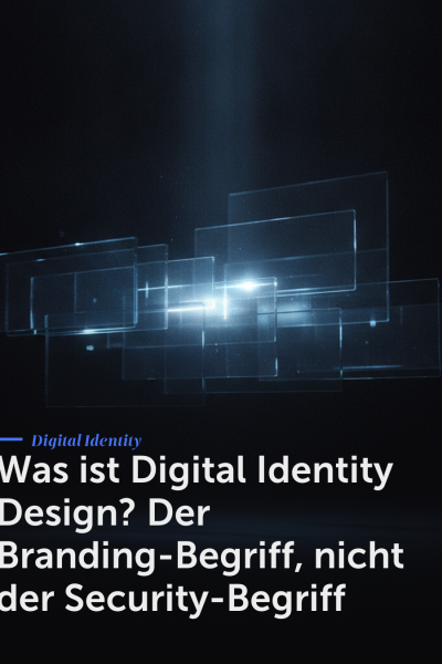 Was ist Digital Identity Design? Der Branding-Begriff, nicht der Security-Begriff