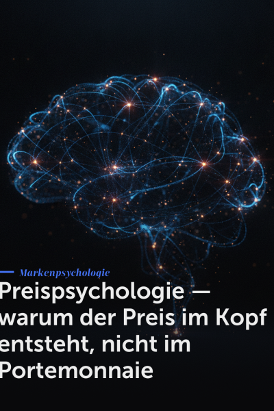 Preispsychologie — warum der Preis im Kopf entsteht, nicht im Portemonnaie